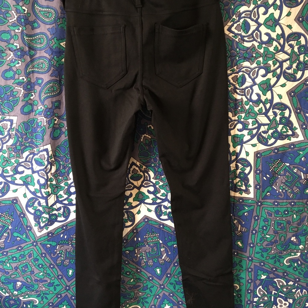 Black Liverpool Jean Company Stretch Pants